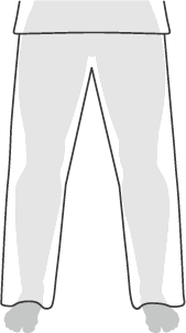 Regular fit pants example